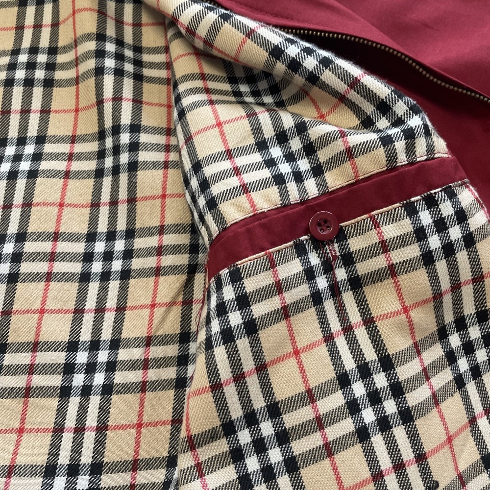VTG Maroon Technology That Yields Men's Jacket XL - Picture 12 of 13